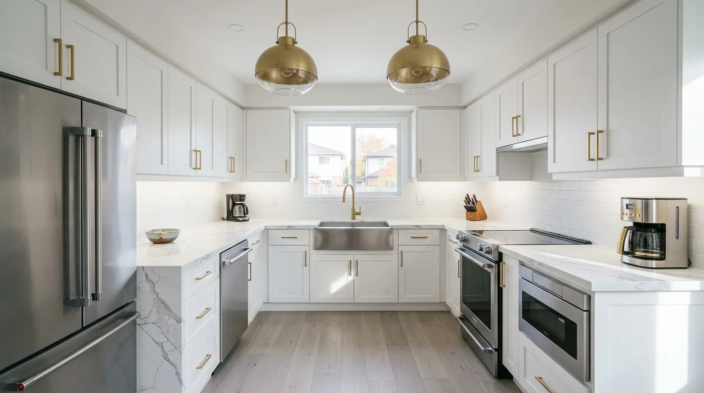 After kitchen renovation