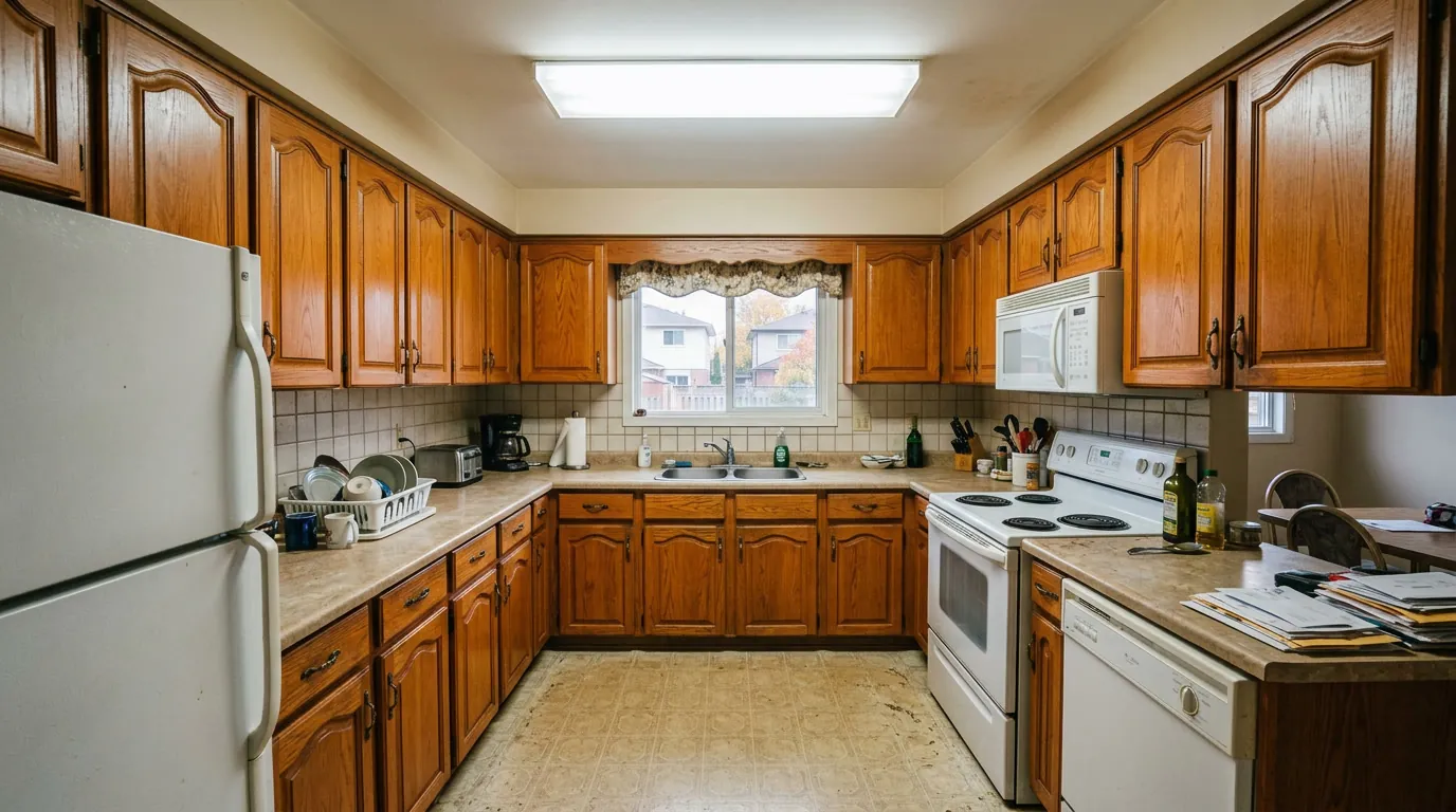 Before kitchen renovation